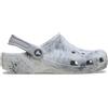 Crocs Classic Watercolor Marbled Clog 36-37 EU Grey Swirl