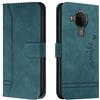 Bravoday Cover per Nokia 3.4 / 5.4, Flip Custodia in Pelle PU Portafoglio Custodia per Nokia 3.4 / 5.4, con Slot per Schede, Verde