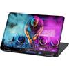 Finest Folia Adesivo per Laptop Pellicola Protettiva: Skin in Vinile Autoadesiva per Notebook, Cover Cover Protettiva Strana (LP95 DJ, 13-14 pollici)