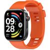 BDIG Silicone Cinturino Compatibile con Xiaomi Redmi Watch 6/5/4 & Mi Band 9 Pro/8 Pro,Sportivo Morbido e Traspirante Regolabile Per Redmi Watch 6/5/4 Uomo Donna