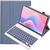 leleyo Custodia per tastiera Lenovo Tab 10.1 TB311FU/TB311XU,Viola