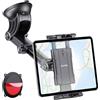 OHLPRO Supporto Tablet Auto Cruscotto Parabrezza, Porta iPad da con Ventosa Regolabile a 360° Supporto Cellulare Compatibile con 5-13 iPad Pro Air Mini Galaxy Tab S9 Fire HD 10 Switch Kindle