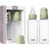 BIBS Biberon in plastica, 270 ml, 2-pack, Tettarella in silicone, Sage
