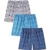 Jveyvth Boxer da Uomo Stampati, 100% Cotone, Boxer da Uomo