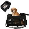 RATSTONE Trasportino per Cani，Animali Fino a 7,5kg Trasportino Gatto per Animale Domestico di Piccola e Media Taglia 46×30×30 cm,Grande Borsa per Gatti con Guinzaglio di Sicurezza