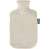 Fashy Borsa dell'acqua calda, 2,0 l, con rivestimento in ratina, colore: beige