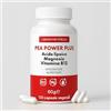 smartgoods Integratore PEA Power Plus, Acetil L-Carnitina, Acido Alfa Lipoico, 120cps, Magnesio Bisglicinato, Vit B12, CoQ10, Antinfiammatorio Naturale, Neuropatie, Formicolii, dolori Articolari, Nervo Sciatico