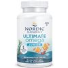 Nordic Naturals Ultimate Omega 3 JR, integratori di olio di pesce Omega 3 da 680 mg per bambini, gusto fragola con EPA e DHA, 90 softgel, senza soia, senza glutine, facile da deglutire