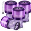 TOPALL Filtro Dyson V12 Detect Slim, Slim+, Absolute #971517-01 (4 pezzi)