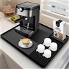Cyiecw Tappetino scolapiatti, 60 x 40 cm, tappetino assorbente per cucina, macchina da caffè, lavello e bagno