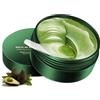 CEXUN 30 Paia Maschera Contorno Occhi, Maschere Occhi, Patch Occhi, Maschera per gli occhi all'avocado, Antietà e Rughe, Occhiaie e Puffiness, Adatto per la maggior parte dei tipi di pelle(Verde)