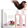 Utapossin 100ml Shampoo Alla Biotina + 100ml Balsamo Capelli, Shampoo And Treatment Set Con Estratti di Rosmarino e Cipolla, Per Capelli Danneggiati e Fragili, Nutre le Radici e Ripara i Capelli