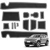 BSTW per Dacia Duster III 2024-2026 Tappetini Antiscivolo per Dacia Duster Essential Expression Journey Extreme Tappetini in Gomma per Console Centrale, Porta Bicchieri, Scanalatura Porta (Bianco)