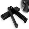 zizitips Regolatore universale per cintura di sicurezza auto 2 pezzi - Clip regolabile anti-pressione per spalla e collo - Riduce sfregamento e tensione - Accessorio comfort guida in ABS robusto - Nero
