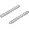 Akozon 2 Pezzi M14 X, 2 Pezzi Guida di Montaggio Perni di Allineamento Perno Ruota 1,5 Pin Gancio M14 Filettatura Ruota in Acciaio Inox Perno Strumento,
