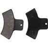 Gurtt Pastiglie freno posteriori per motociclette compatibili con Polaris Trail Blazer 250 400 1999-2004 Trail Boss 325 330 2000-2004 Xplorer 250 400 4x4 1999-2005