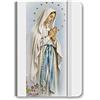 F.LLI BONELLA Fratelli Bonella | Taccuino tascabile con copertina rigida e comodo elastico per la chiusura con icona della Madonna di Lourdes | Made in Italy