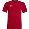 adidas Entrada 22 T-Shirt, T-Shirt Unisex - Bambini e ragazzi, Team Power Red 2, 128