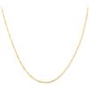 Monde Petit Catena Singapore - oro giallo 18k (750) (50 cm) - Scatola Regalo - Certificato di garanzia