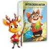 EduPlayte 50 Carte da Esplorazione per Bambini, Giochi All'aperto per Bambini, Divertente Gioco di Carte per Tutta la Famiglia, Gioco Educativo e Regalo per Ragazze e Ragazzi, 4+ Anni