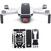 WRAPGRADE Skin per Mavic Mini | Colore di accento (STEALTH BLACK)