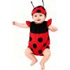 Beipegin Costume Neonato Costume da Ape Coccinella Body Pagliaccetto Tutina Bebè per Bambina Bambino Halloween Feste 0-9 Mesi