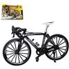 Kiwochy Bicycle Model Deco Bicycle Miniature 1: 8 (7.87 * 5.12 Inch) Collection Deco Die Cast Toy Mini Bend Bicycle Model Road Bike Mountain Bike