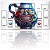 Four Leaves Gioco da tavolo TCG + Regalo Free Bag + card Zone, YGO Card Game Table Mat 60 x 35 cm