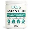 biOro INSTANT PRO 250 g - Addensante Istantaneo Solubile a Freddo - Miscela Professionale per Salse, Creme, Gelati, Frullati e Bevande - Vegan, Senza Glutine, No OGM