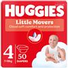 Huggies Pannolini LITTLE MOVERS tg.4 - 50 pezzi - huggies
