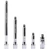 Tomoyuki 4 Pz Barre di Estensione da 1/4, Chiave a Bussola a Impatto, Utensile Estensione Oscillanti 1/4 Pollice per Estensore Chiave a Cricchetto (50 mm 75 mm 100 mm 150 mm), con 1 Adattatore