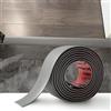 Zayejod Striscia di Transizione per Pavimenti in Laminato Striscia di Soglia Profilo di Transizione Autoadesivo PVC e Vinile, Striscia di Giunzione per Pavimenti (3 Meter,4cm Grano Di Legno Grigio)