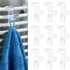 anyuan boy 10 Pezzi Ganci Per Radiatori, Ganci per Termoarredo Bagno, Appendi Accappatoio Bagno per Accappatoio, Vestiti e Asciugamani