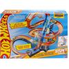 Hot Wheels - Torre Scontri Estremi, Pista Alta 83cm con Booster Motorizzato e Macchinina, Giocattolo per Bambini 5+ Anni, GWT39, Imballaggio Sostenibile