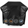 GFTIME 7138 Copertura per barbecue a gas Weber Spirit 200 e Spirit II serie 200 Char-Broil Holland JennAir Brinkmann Enders Barbecook Landmann taino, Platinum 600D (122L x 45W x 106H CM) Copertura