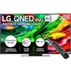 LG QNED evo AI QNED86 TV 55 pollici, Smart TV 4K, Processore α8 Gen2, Dimming Pro con MiniLED, webOS e telecomando puntatore con AI, Dolby Vision, Gaming con VRR e FreeSync 4K@120Hz, 55QNED86A6A 2025