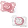 CHICCO (ARTSANA SpA) Chicco gommottino girl silicone 2-6 mesi 2 pezzi ita c - Chicco - 980532713