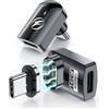 HanCenDa Adattatore magnetico USB C a 90 gradi, confezione da 2, ad angolo retto con trasferimento dati a 40 Gbps, carica PD da 140 W, video USB4 8K 60 Hz per Thunderbolt 3/4, MacBook Pro/Air