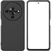 Generico Custodia Compatibile con ZTE Blade A76 5G Z2469N schermo display lcd 6.75 BACK COVER case soft GEL SILICONE protezione flessibile ANTIURTO antigraffio SLIM matte MORBIDA TPU (Nero)