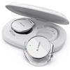 Micool Cuffie On Ear Bluetooth 5.4, Cuffie Open Ear Senza Fili con Cancellazione del Rumore, Cuffie Sport Clip On a Goccia d'Acqua con 4 Microfoni, Auricolari Comfort Fit con Ganci per le Orecchie