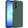 Captor Cover Samsung A17 Custodia Colorata in Silicone Liquido, Antiurto, Flessibile, Bordo Rialzato per Schermo e Fotocamera Con Microfibra Interna per Cover A17 Samsung (Verde Scuro)