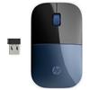 Hp Mouse senza fili Hp Z3700 Blu [V0L81AA]