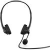 Hp Cuffie Hp G2 Cablato stereofonico con microfono Nero [428H5AA]
