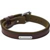 Fossil Everett JA7315998 - Bracciale da uomo in pelle marrone