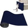 Xynovate Tappetino Tiragraffi Adesivo per Gatti | Protezione Divano Graffi Gatto, Riutilizzabile e Tagliabile, Ideale per Mobili e Pareti（Blu,30x100cm）