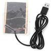 plplaaoo Pellicola riscaldante USB Riscaldatore Resistente alla flessione in Fibra di Carbonio Adatto per Guanti per rettili, Resistente, Pieghevole, Presa USB, Ampio utilizzo,