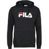 Fila Felpa con Cappuccio Unisex Barumini, Nero, M