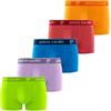 pierre cardin underwear Boxer da Uomo in Cotone, Mutandine da Uomo Naturali e ipoallergenici, Confezione da 5, Turchese/Verde/Viola/Arancione/Rosso, M