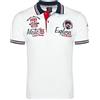 Carisma Polo casual da uomo, a maniche corte, vestibilità normale, con ricamo di alta qualità 4634, beige., XXL
