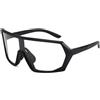 GNOLONG Ciclismo Occhiali Sport fotocromatiche sereno Ciclismo Occhiali da sole UV400 Antivento per le donne degli uomini di pesca Corsa e jogging Golf (Black Black)